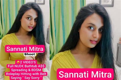 sannati mitra sex videos|Sannati Mitra Lesbian Bath Onlyfans Video